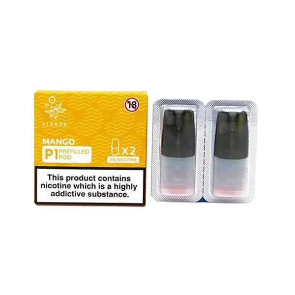 Elf Bar P1 Replacement Pods for ELF Mate 500 | 2ml 2-pack - Shop Now at  Sweet Geez Vapes