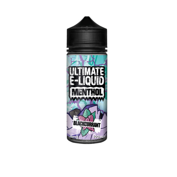 Ultimate E-liquid Menthol by Ultimate Puff 100ml Shortfill E-Liquid | (70VG/30PG)