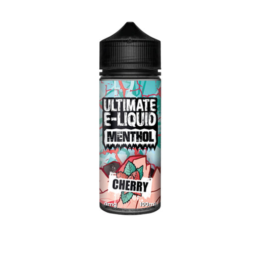 Ultimate E-liquid Menthol by Ultimate Puff 100ml Shortfill E-Liquid | (70VG/30PG)