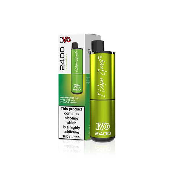 20 mg I VG 2400 Vapes desechables 2400 inhalaciones