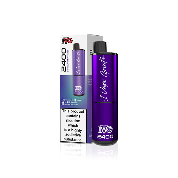 20 mg I VG 2400 Vapes desechables 2400 inhalaciones