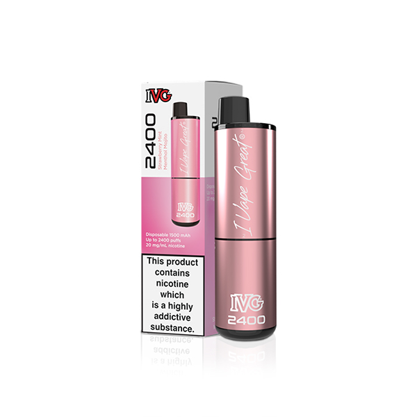 20 mg I VG 2400 Vapes desechables 2400 inhalaciones