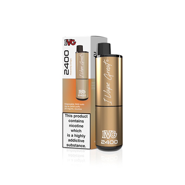 20 mg I VG 2400 Vapes desechables 2400 inhalaciones