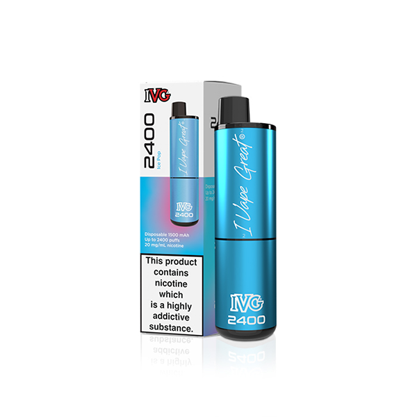 20 mg I VG 2400 Vapes desechables 2400 inhalaciones