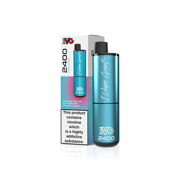 20 mg I VG 2400 Vapes desechables 2400 inhalaciones