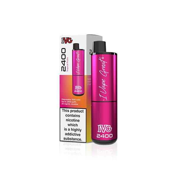 20 mg I VG 2400 Vapes desechables 2400 inhalaciones