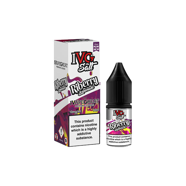 I VG Salt 10ml Nic Salt E-liquid | 20mg (50VG/50PG)