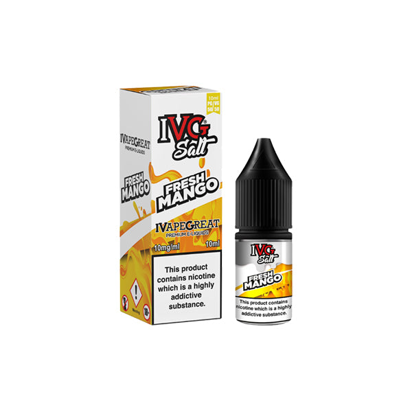 I VG Salt 10ml Nic Salt E-liquid | 20mg (50VG/50PG)