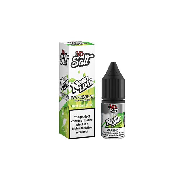 I VG Salt 10ml Nic Salt E-liquid | 20mg (50VG/50PG)