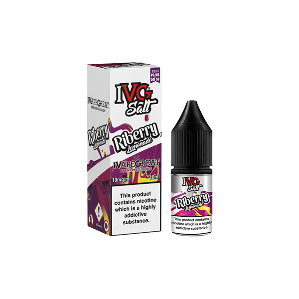 I VG Salt 10ml Nic Salt E-liquid | 20mg (50VG/50PG)