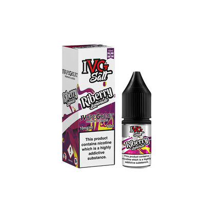 I VG Salt 10ml Nic Salt E-liquid | 20mg (50VG/50PG)