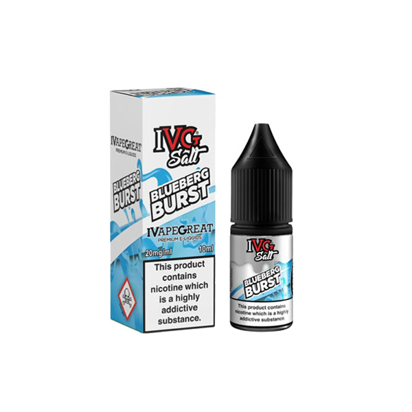 I VG Salt 10ml Nic Salt E-liquid | 20mg (50VG/50PG)