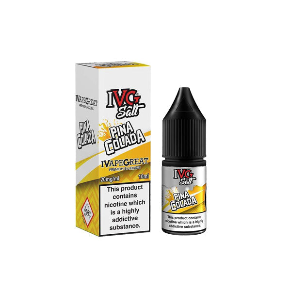 I VG Salt 10ml Nic Salt E-liquid | 20mg (50VG/50PG)