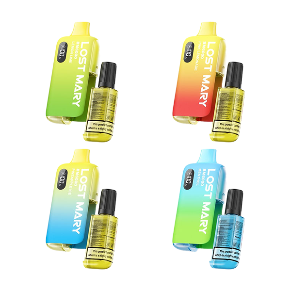 20mg Lost Mary BM6000 Disposable Rechargeable Vape Kit - 6000 Puffs - Shop Now at  Sweet Geez Vapes