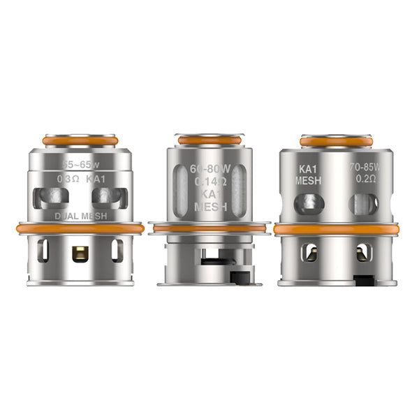 Geekvape M Series Replacement Coils | M0.14/M0.3 Dual/M0.2 Trible/M0.15 Quadra | 5-pack