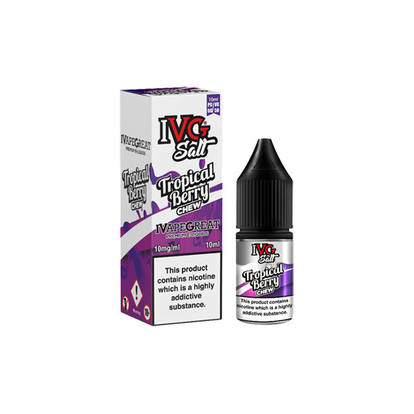 I VG Salt 10ml Nic Salt E-liquid | 10mg (50VG/50PG)