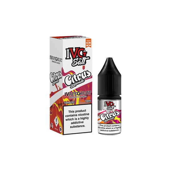 I VG Salt 10ml Nic Salt E-liquid | 10mg (50VG/50PG)