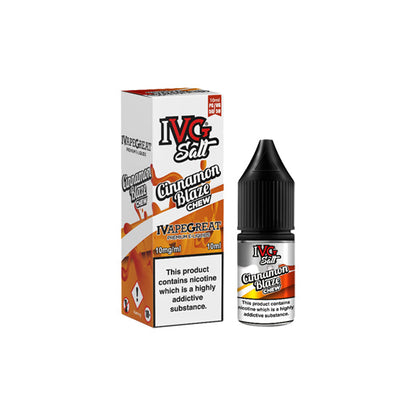 I VG Salt 10ml Nic Salt E-liquid | 10mg (50VG/50PG)