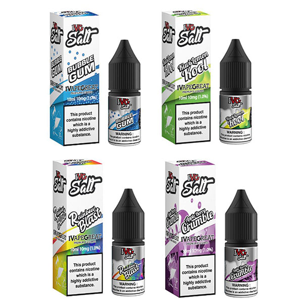 I VG Salt 10ml Nic Salt E-liquid | 10mg (50VG/50PG)