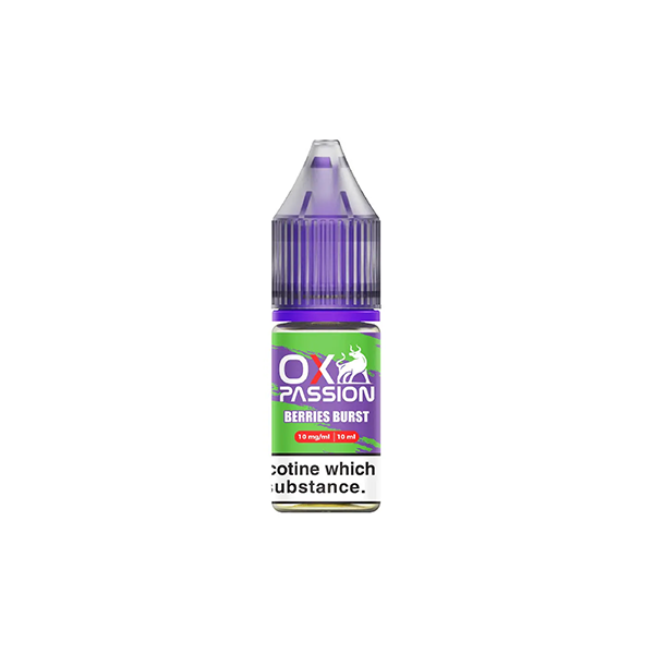 Sales de nicotina OX Passion de OXVA, 10 mg, 10 ml (50 VG/50 PG)