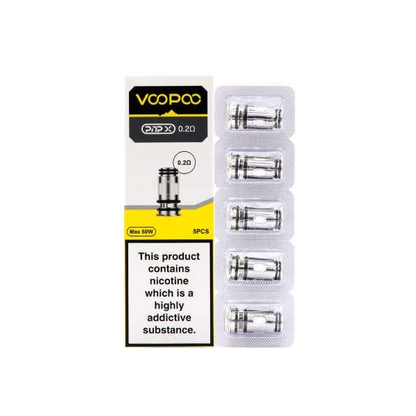 VooPoo PnP X Replacement Coils (0.15Ohm/0.2Ohm/0.3Ohm/0.6Ohm) - Sweet Geez Vapes