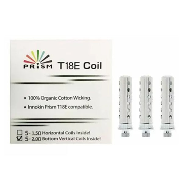 Innokin Prism T18E Coils | 2.0Ω | 5-pack - Sweet Geez Vapes