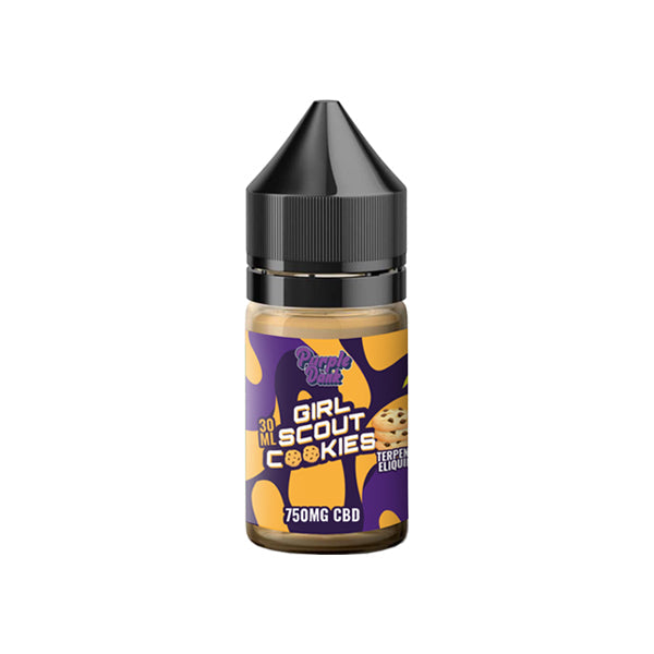 E-líquido de CBD de 750 mg con infusión de terpeno Purple Dank 30 ml (COMPRAR 1 Y OBTENER 1 GRATIS)