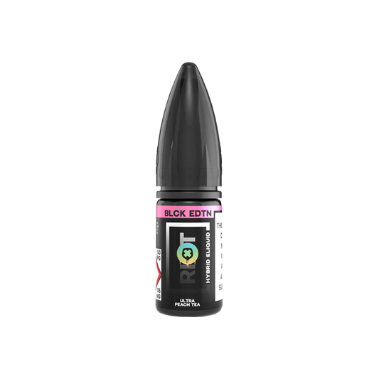 Riot Squad Black Edition Nic Salts 10ml E-liquid 10mg (50VG/50PG) - Sweet Geez Vapes