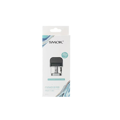 Smok Novo 2 Replacement Pods | MTL/Mesh/Quartz | 3-pack