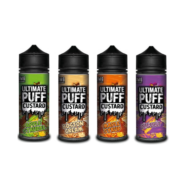 Ultimate Puff Custard 100ml Shortfill E-Liquid | (70VG/30PG)