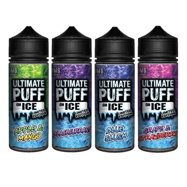 Ultimate Puff On Ice 100ml Shortfill E-Liquid | (70VG/30PG)