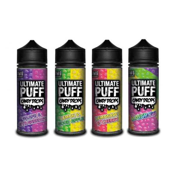 Ultimate Puff Candy Drops 100ml Shortfill E-Liquid | (70VG/30PG)