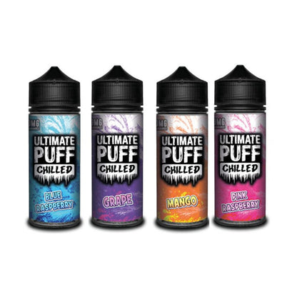 Ultimate Puff Chilled 100ml Shortfill E-Liquid | (70VG/30PG)