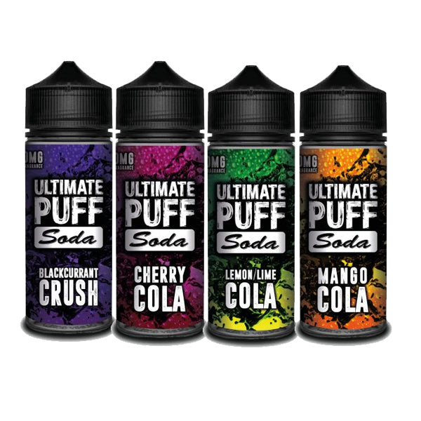 Ultimate Puff Soda 100ml Shortfill E-Liquid | (70VG/30PG)