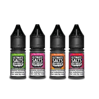 Ultimate Puff Salts Chilled 10ML Flavoured Nic Salts E-liquid | 20mg (50VG/50PG)