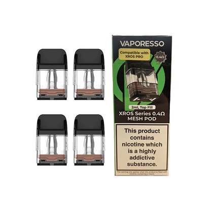 Pods de remplacement Vaporesso XROS | 0,8 Ω/1,2 Ω 2 ml | Paquet de 2