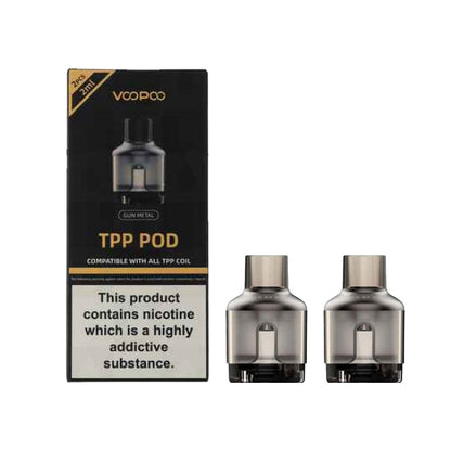 Voopoo TPP Replacement Pods 2ml (No Coil Included) | 2-pack