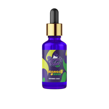 Huile de CBD aromatisée au CBD Purple Dank 600 mg Huile de CBD 30 ml (ACHETER-EN 1, OBTENIR 1 GRATUIT)