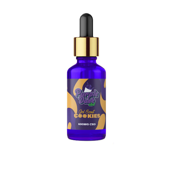 Huile de CBD aromatisée au CBD Purple Dank 600 mg Huile de CBD 30 ml (ACHETER-EN 1, OBTENIR 1 GRATUIT)