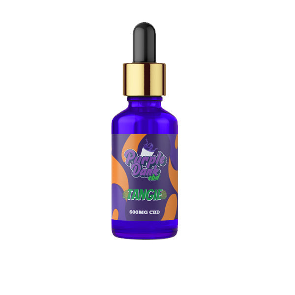 Huile de CBD aromatisée au CBD Purple Dank 600 mg Huile de CBD 30 ml (ACHETER-EN 1, OBTENIR 1 GRATUIT)