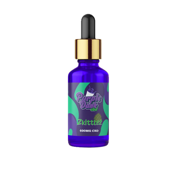 Huile de CBD aromatisée au CBD Purple Dank 600 mg Huile de CBD 30 ml (ACHETER-EN 1, OBTENIR 1 GRATUIT)