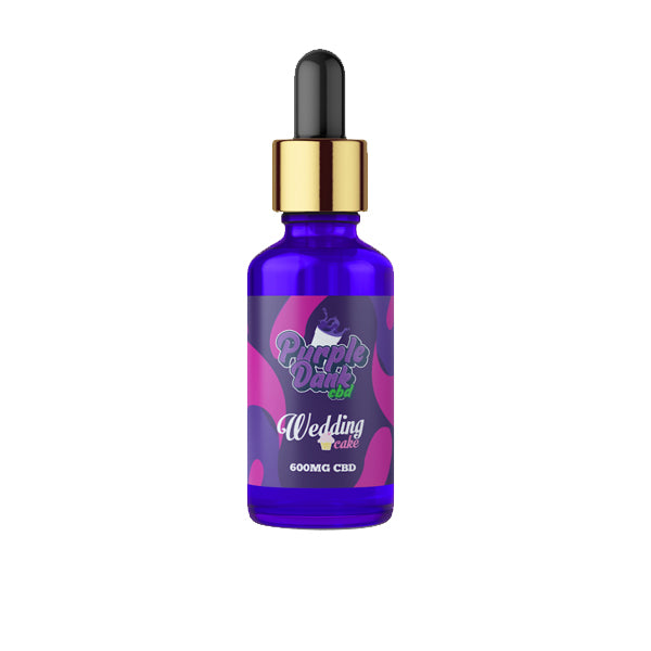 Huile de CBD aromatisée au CBD Purple Dank 600 mg Huile de CBD 30 ml (ACHETER-EN 1, OBTENIR 1 GRATUIT)