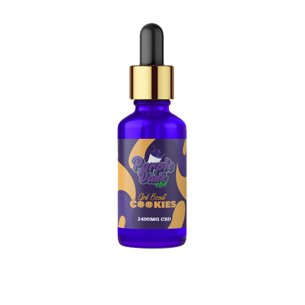 Huile de CBD aromatisée au CBD Purple Dank 2400 mg Huile de CBD 30 ml (ACHETER-EN 1, OBTENIR 1 GRATUIT)