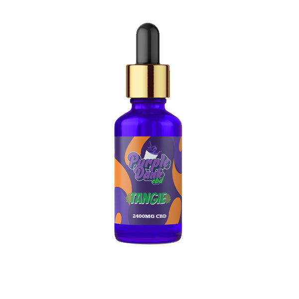 Huile de CBD aromatisée au CBD Purple Dank 2400 mg Huile de CBD 30 ml (ACHETER-EN 1, OBTENIR 1 GRATUIT)