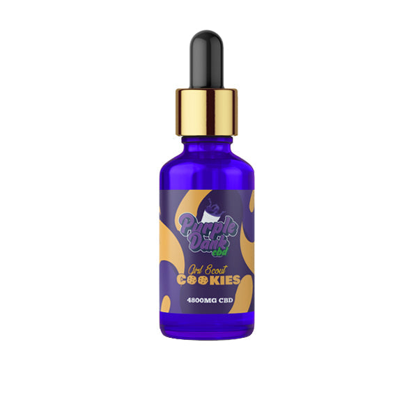 Huile de CBD aromatisée au CBD Purple Dank 4800 mg Huile de CBD 30 ml (ACHETER-EN 1, OBTENIR 1 GRATUIT)