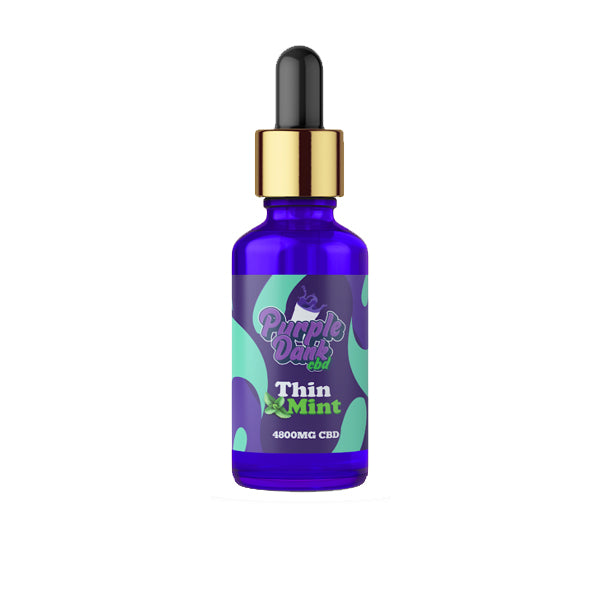 Huile de CBD aromatisée au CBD Purple Dank 4800 mg Huile de CBD 30 ml (ACHETER-EN 1, OBTENIR 1 GRATUIT)