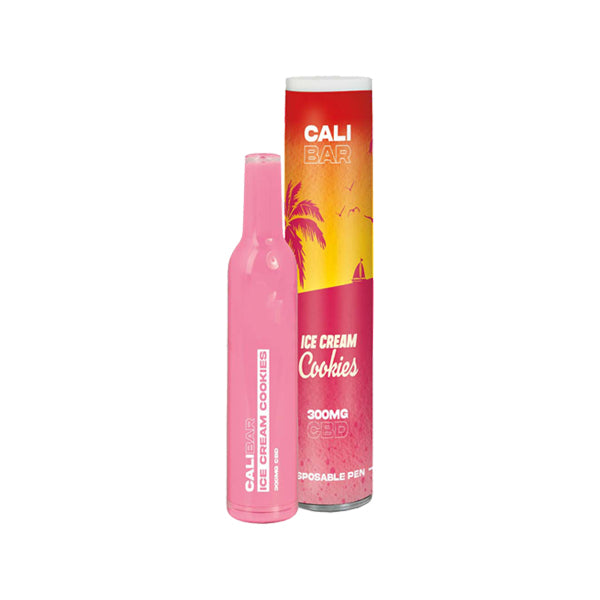 CALI BAR Original 300 mg Vape jetable CBD à spectre complet - Aromatisé au terpène