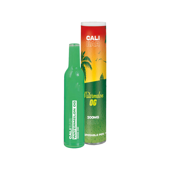 CALI BAR Original 300 mg Vape jetable CBD à spectre complet - Aromatisé au terpène