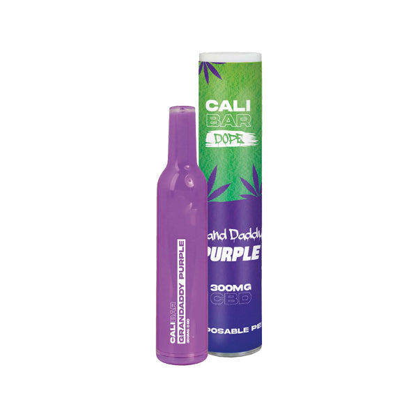 CALI BAR DOPE 300mg Full Spectrum CBD Disposable Vape - Terpene Flavoured