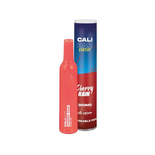 CALI BAR ENERGY with Caffeine Full Spectrum 300mg CBD Disposable Vape (Multipack x10) - Sweet Geez Vapes